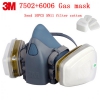 3 M 7502 + 6006 Maske Gaz M...